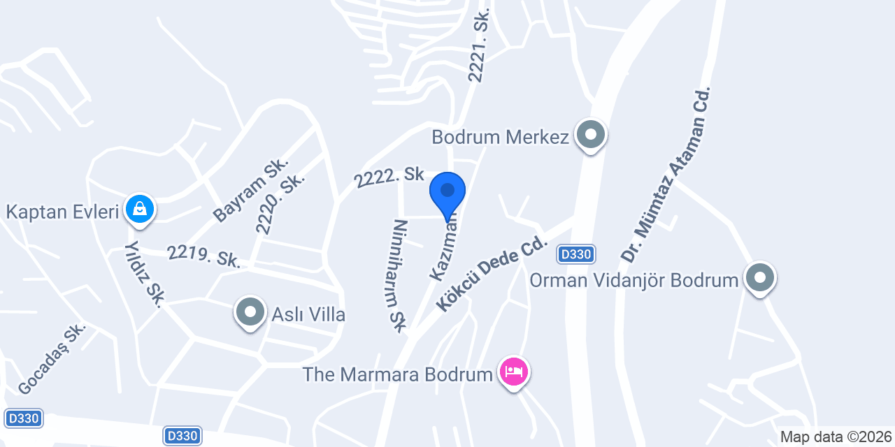 UCR Mutfak Mobilya konumu
