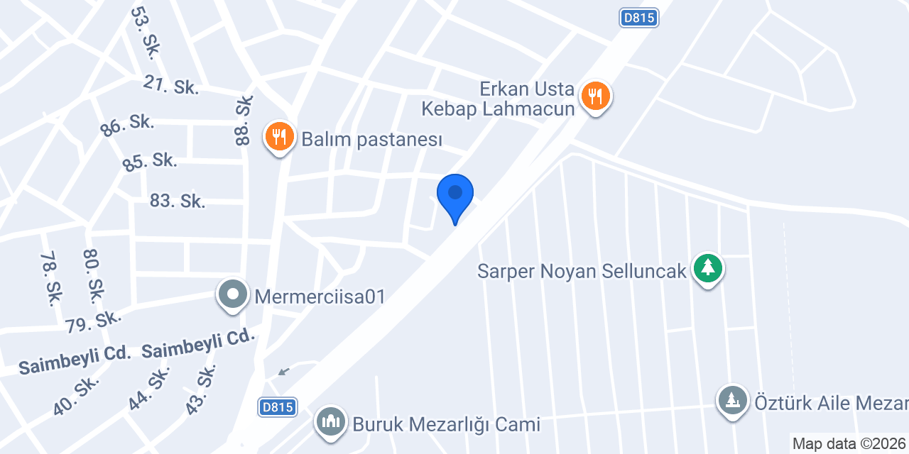 Tuğran Yem konumu