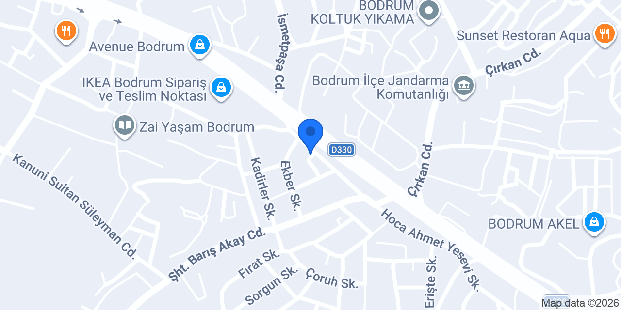 Bodrum Endüstriyel konumu