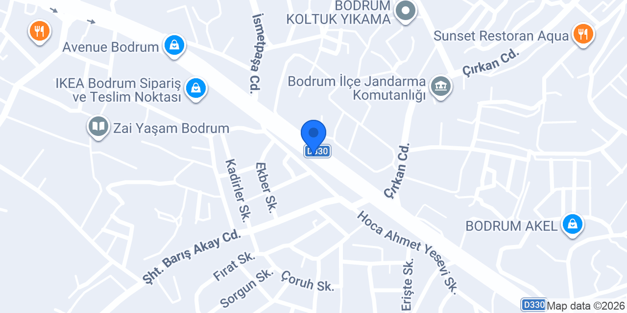 EKOMAR CADDE konumu