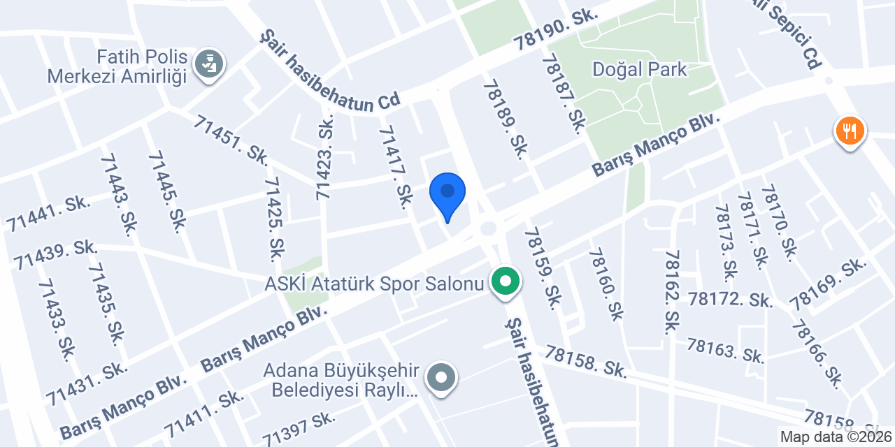 Ak Kardeşler Döşeme konumu