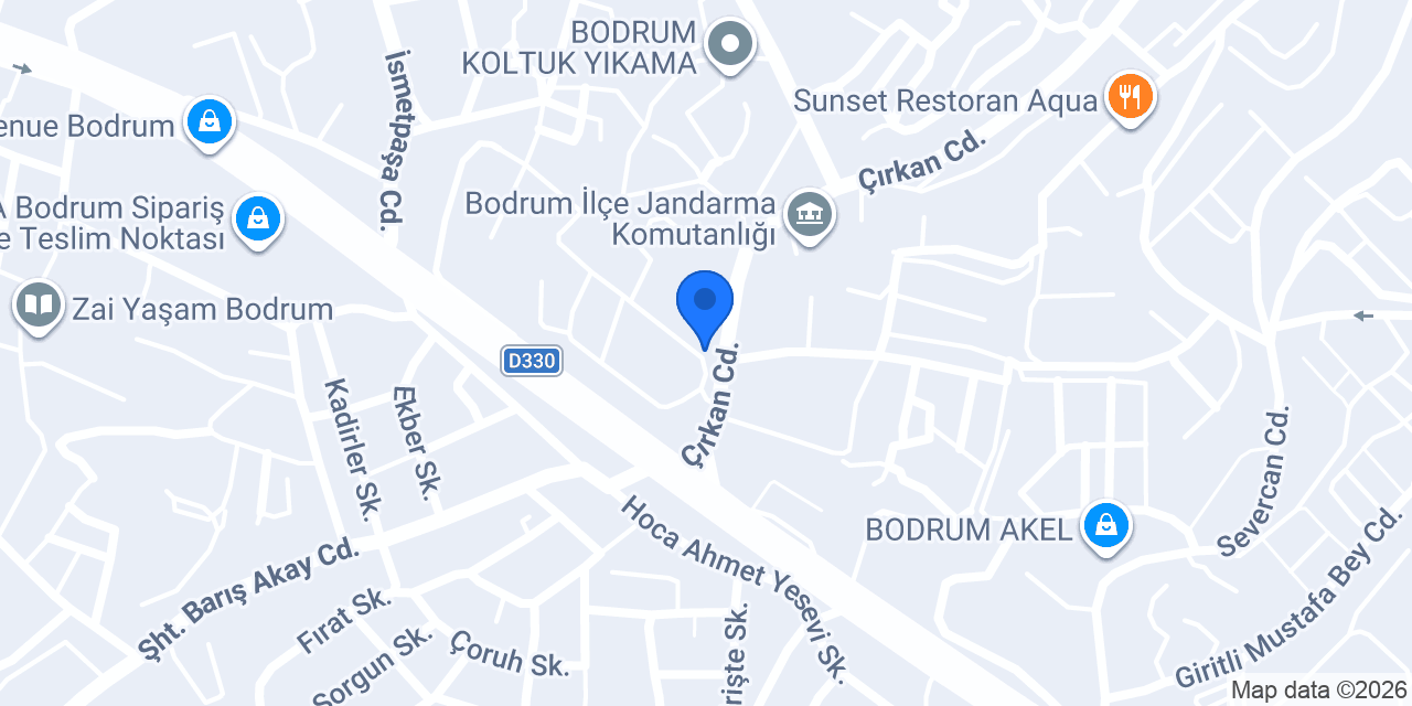 Bodrumekanik konumu