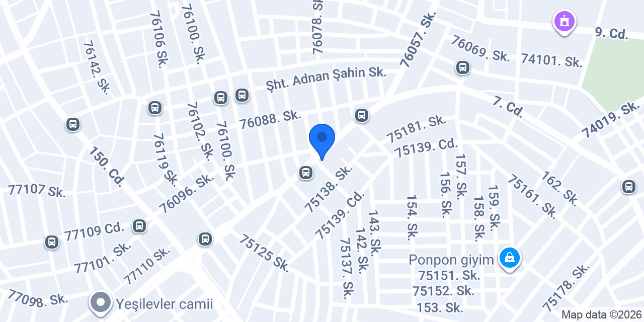 Öz Üstündağ Mobilya konumu