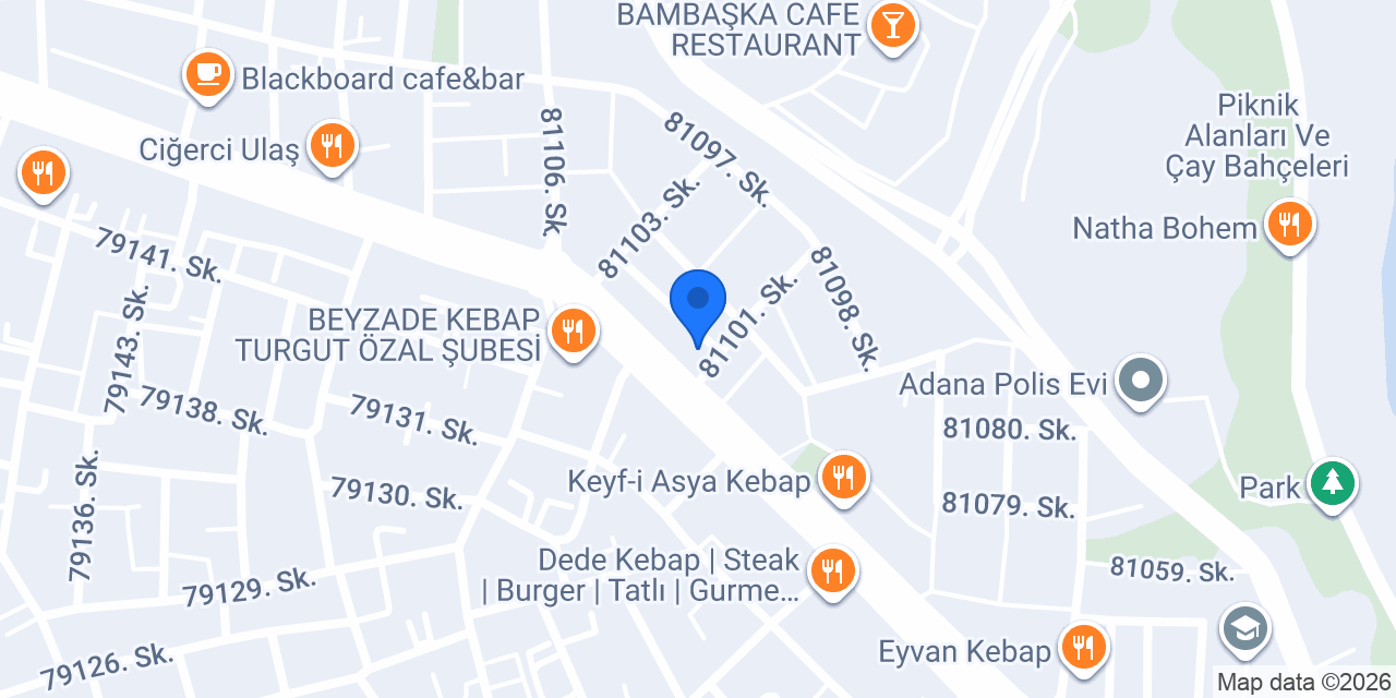 Kare Pizza konumu