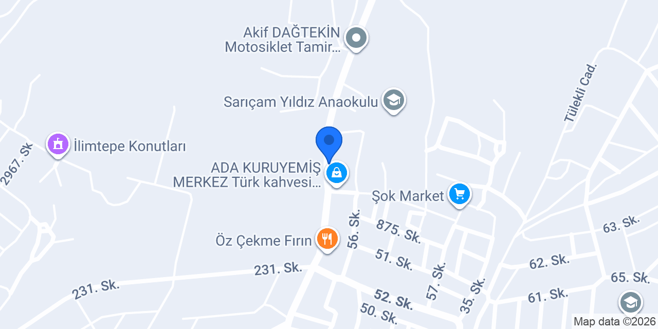 Byakınautokuaför konumu