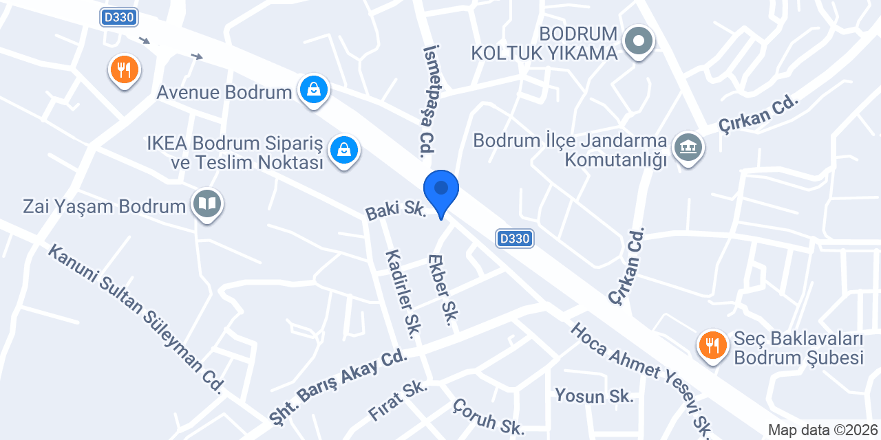 Rent A Car Bodrum Pergamon,Office konumu
