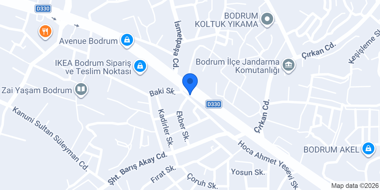 Ege Çiçekçilik konumu