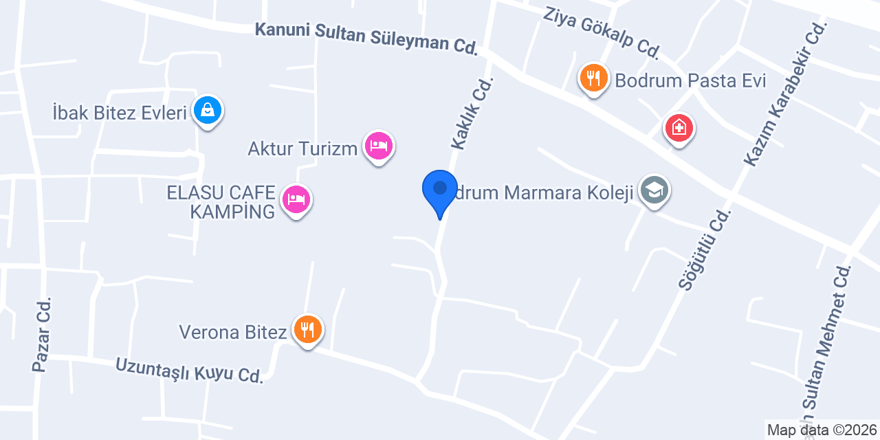 Şekeroğlu Market konumu
