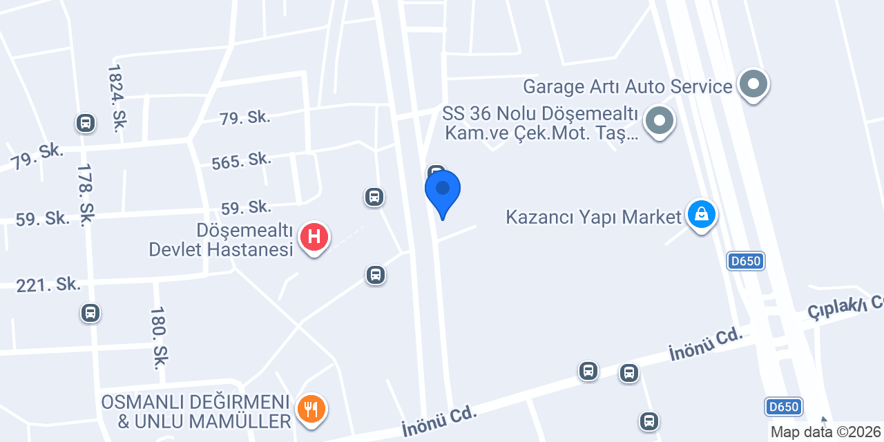 Kaş Opti̇k Döşemealtı konumu