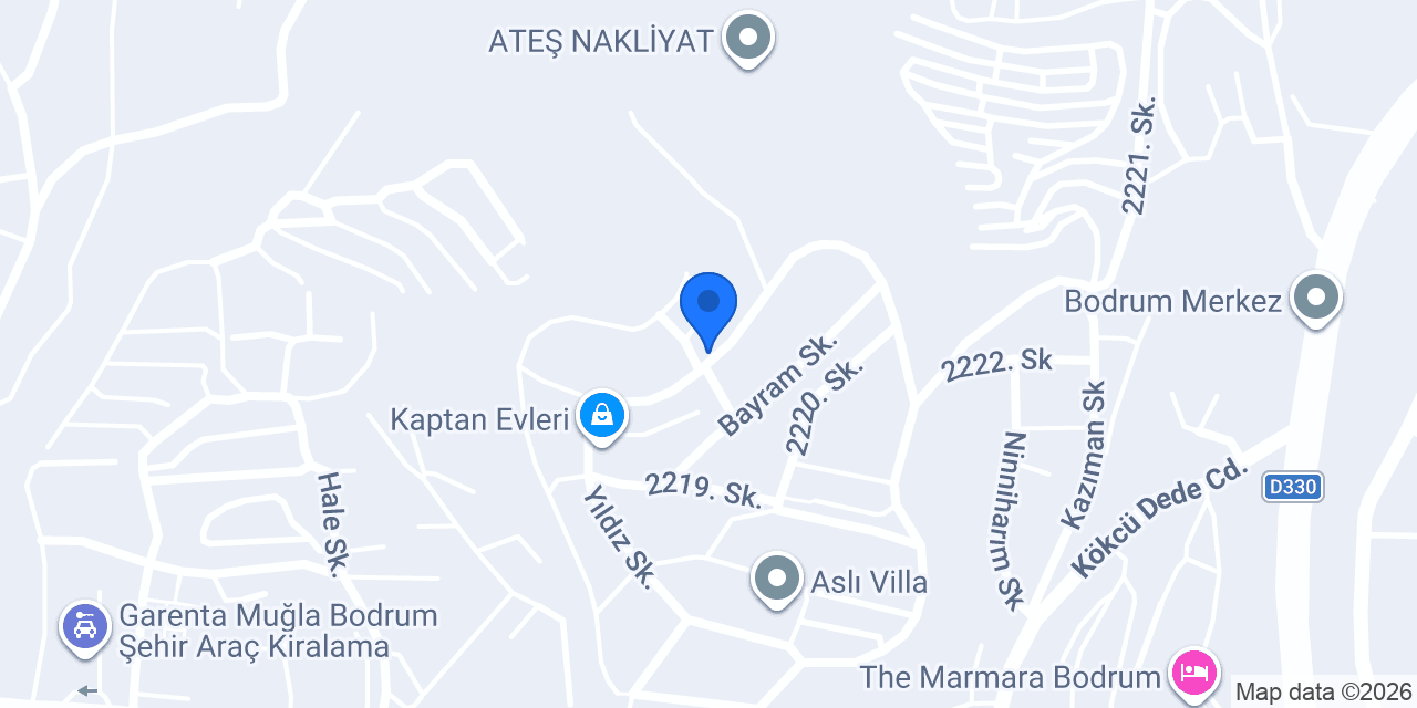 Erbeyler Tesisat konumu