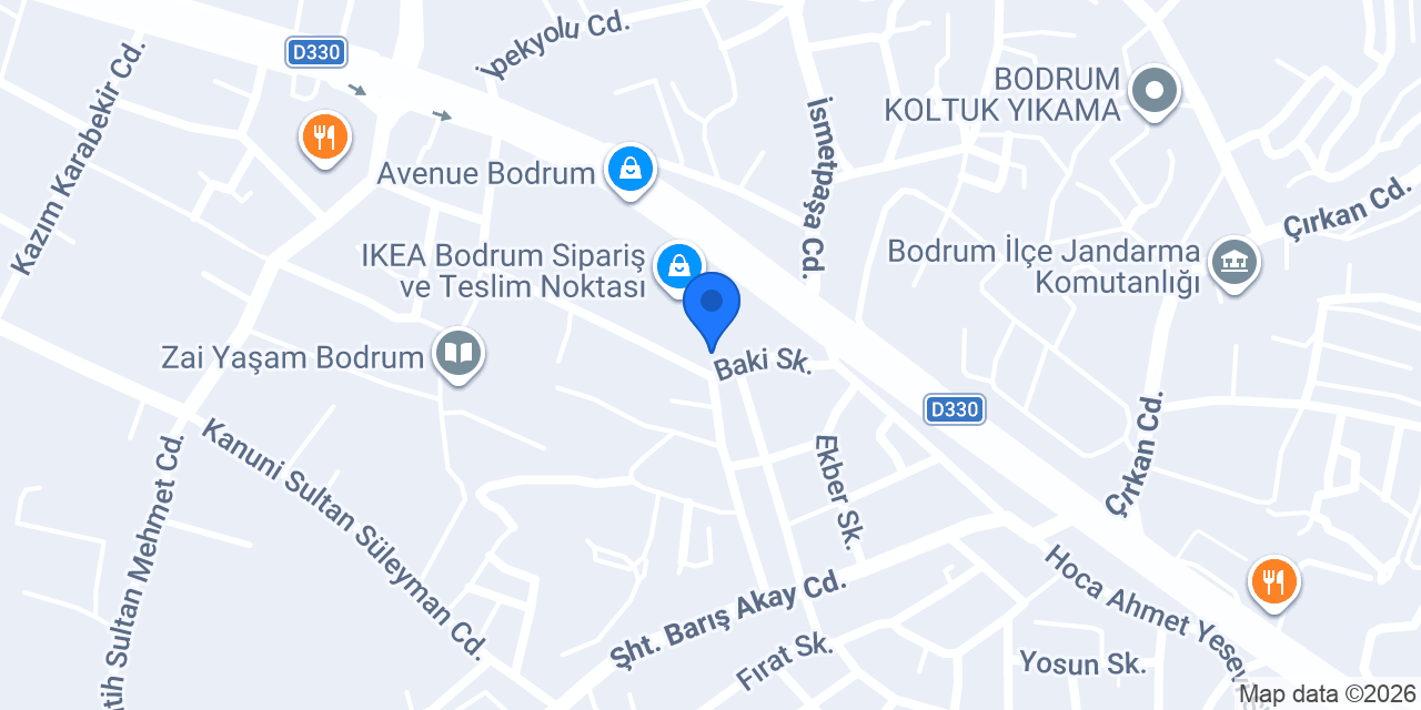 Selen Kuaför / Bodrum Kuaför Bayan ve Bay konumu