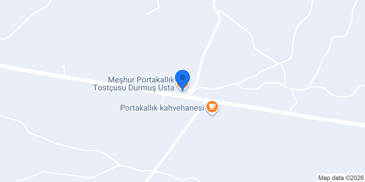 Meşhur Portakallık Tostçusu Durmuş Usta konumu