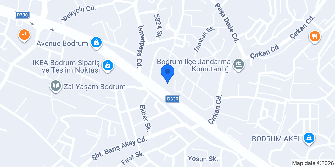 Sigorta Win Bodur Şubesi konumu