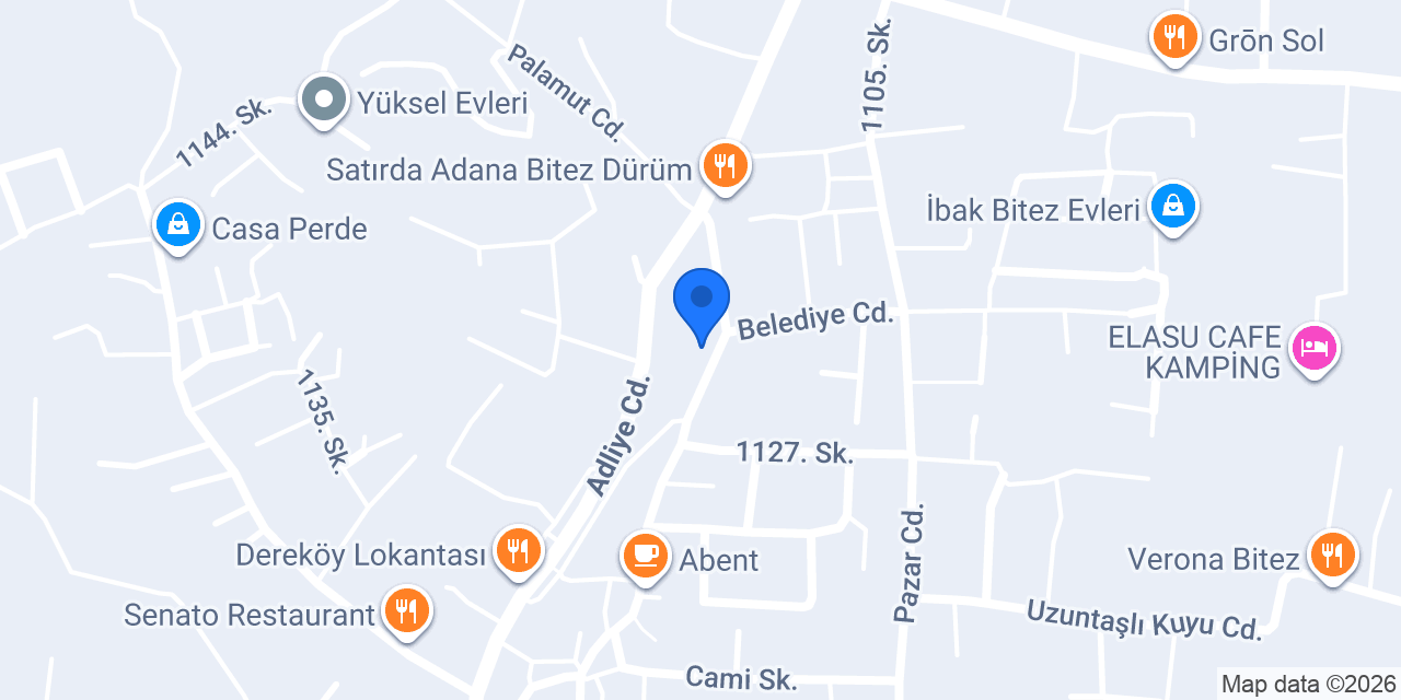 Otto Bodrum Rent a Car konumu