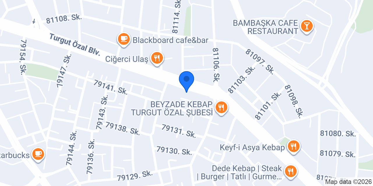 Parlak Eczanesi konumu