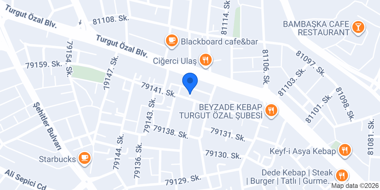 Özel Çukurova Aile Danışma Merkezi konumu