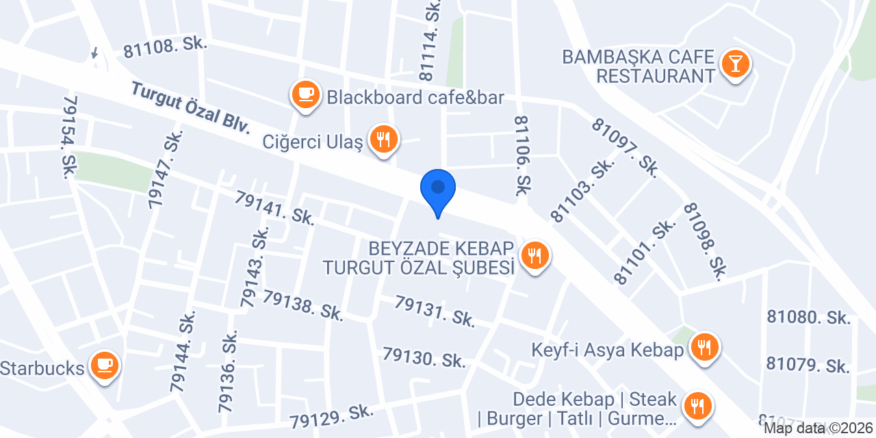 Anıl Taksi konumu