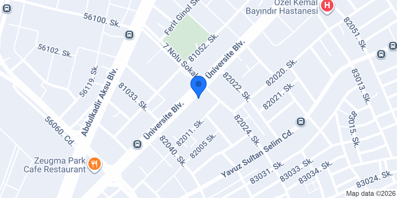 Antep Masaj SPA Wellness konumu