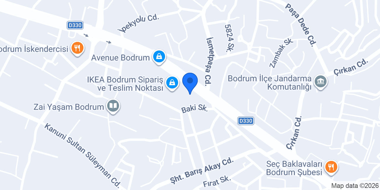 AYBEN ERSOY AKADEMİ konumu