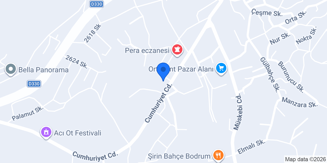 Nokta Yapı Tasarım konumu