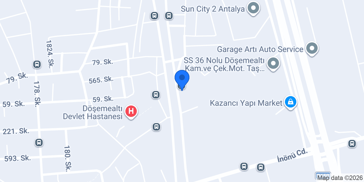 Mutlu Eczanesi konumu