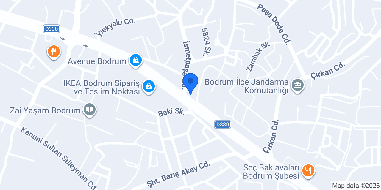 Dent Medica Bodrum konumu
