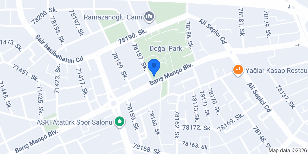 Kral Toros Taksi konumu