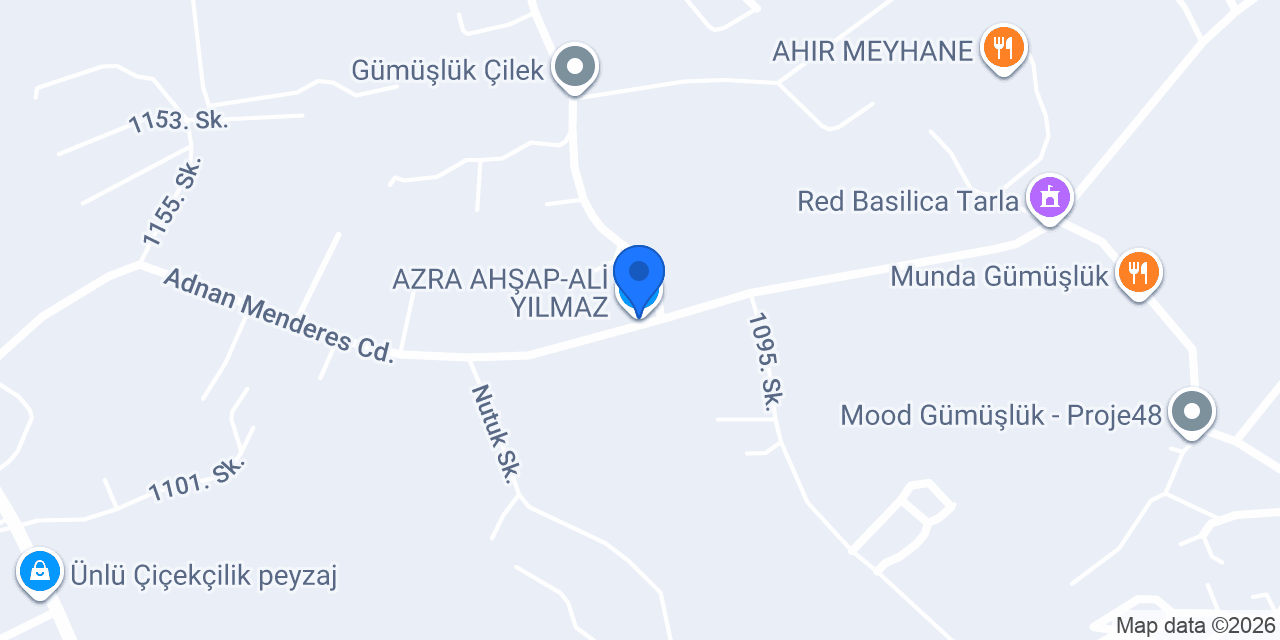 AZRA AHŞAP-ALİ YILMAZ konumu