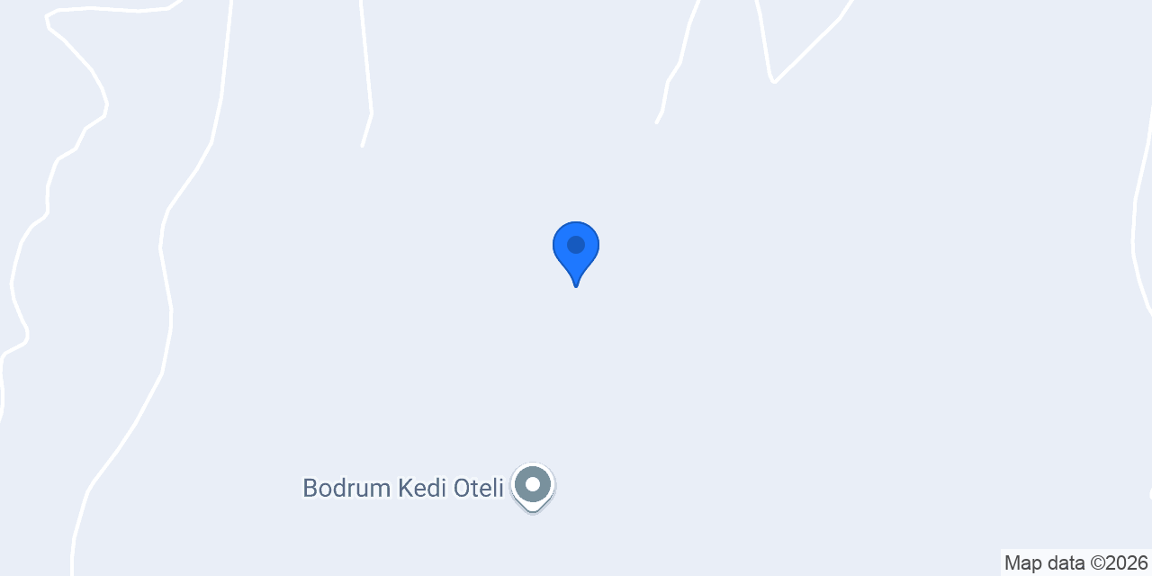 Bodrum Kedi Oteli konumu