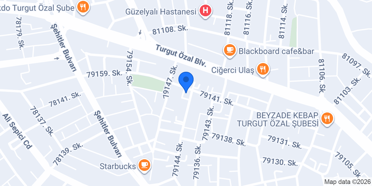 Pınar Market konumu