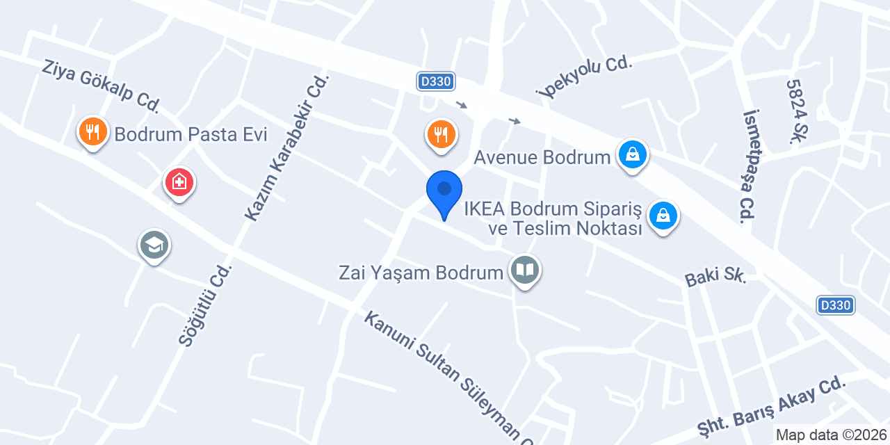 Bodrum Hukuk Bürosu konumu