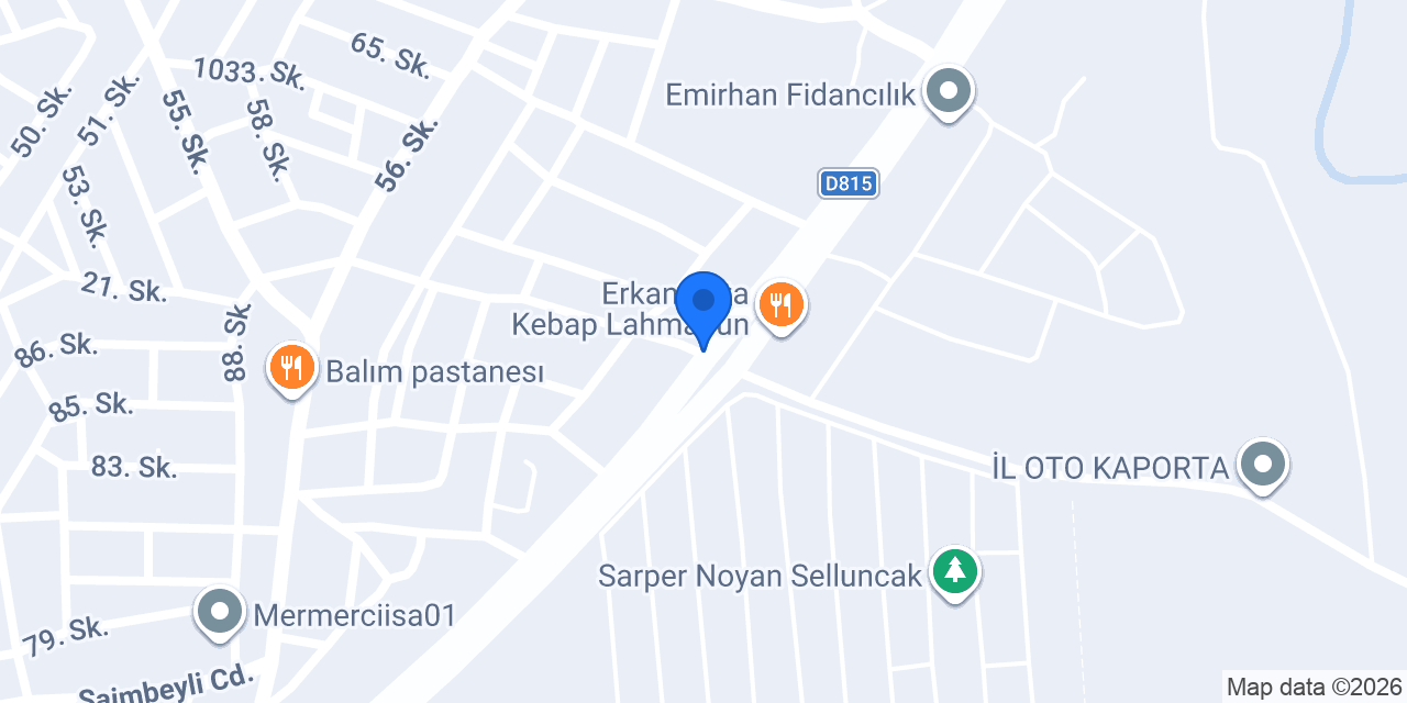 Ülkü Mermer Granit konumu