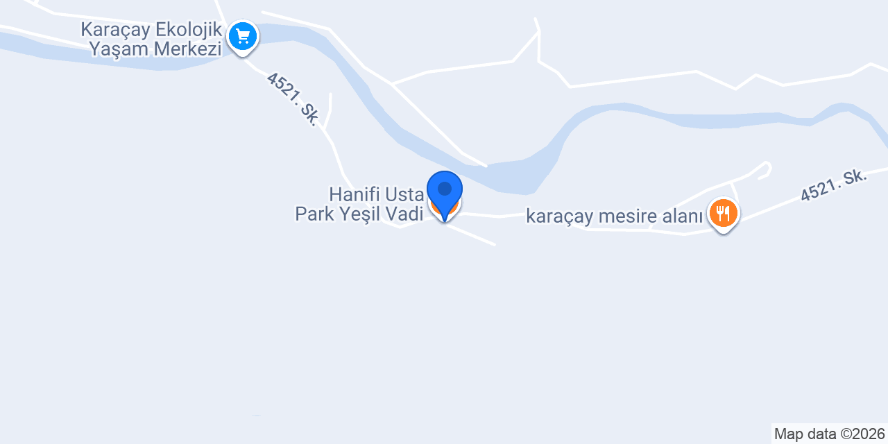 Hanifi Usta Park Yeşil Vadi konumu