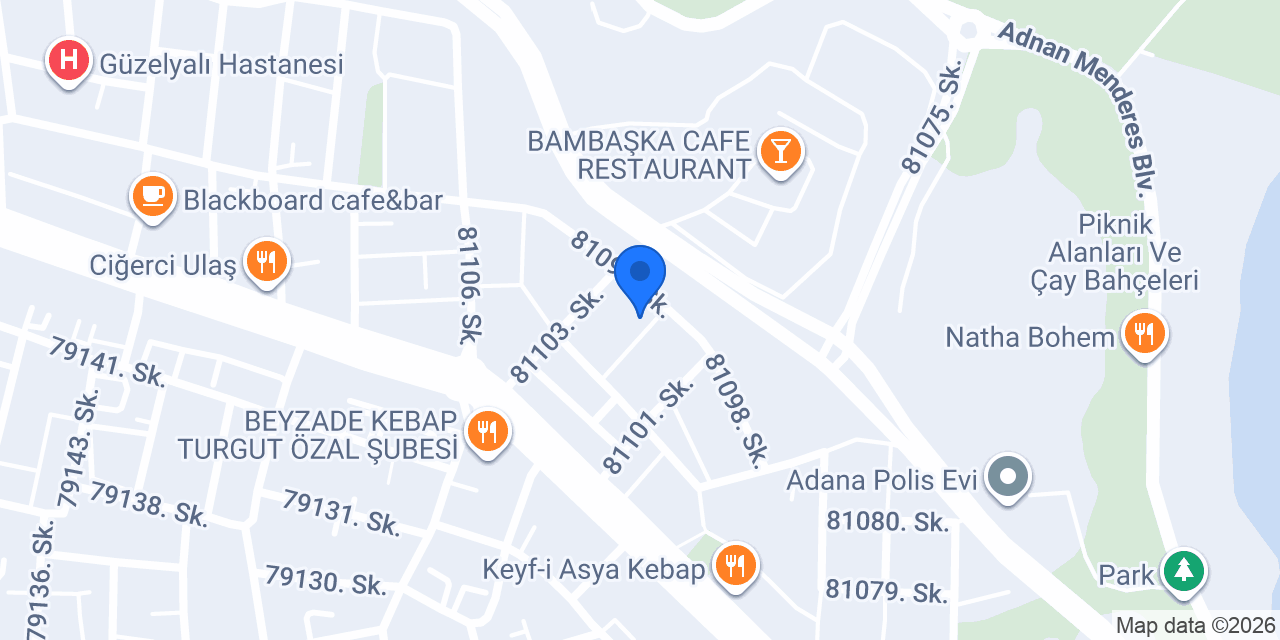 Yeşil Peyzaj Ltd. Şti. konumu