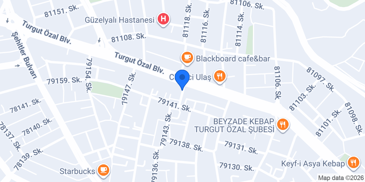 Adana Suit Plus konumu