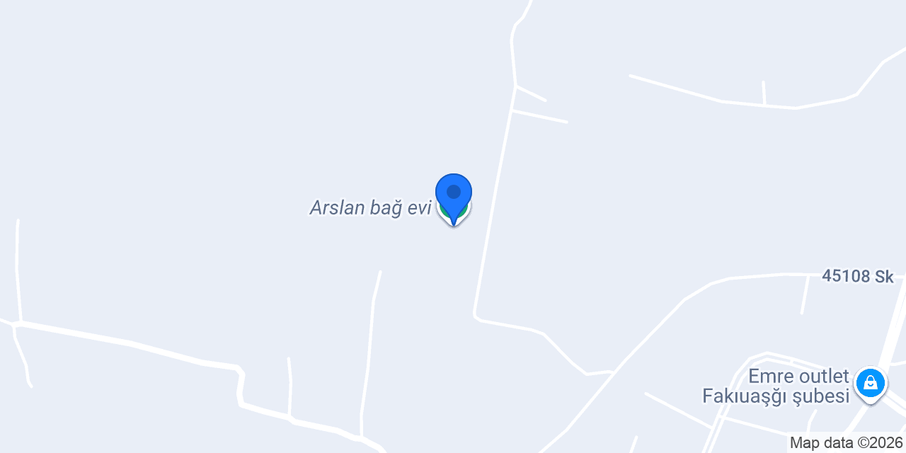 Arslan bağ evi konumu