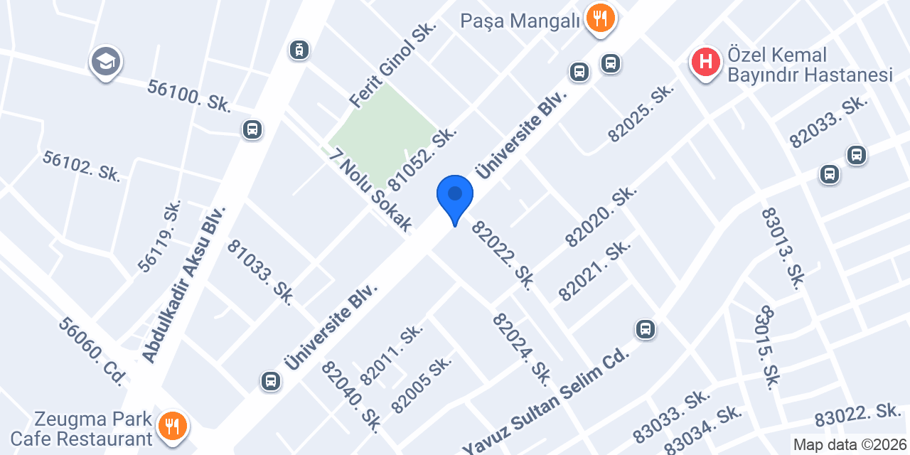 Kuaför Matmazel konumu
