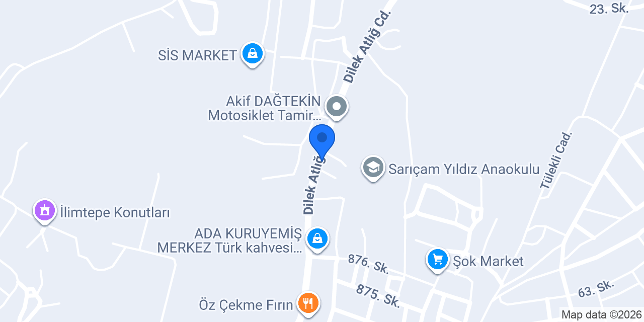 YT AUTO CLUP konumu