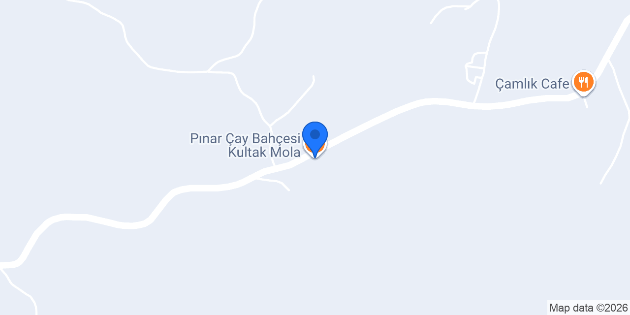 Pınar Çay Bahçesi Kultak Mola konumu