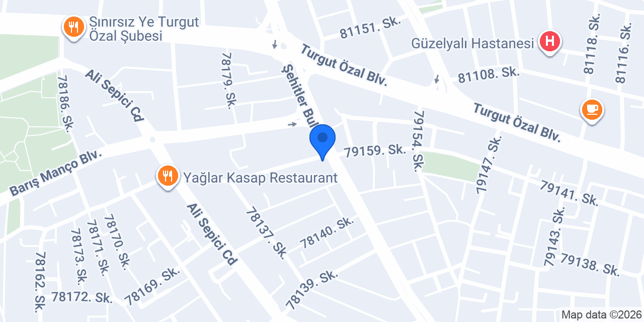 Kenan Evren Kaplan Taksi konumu