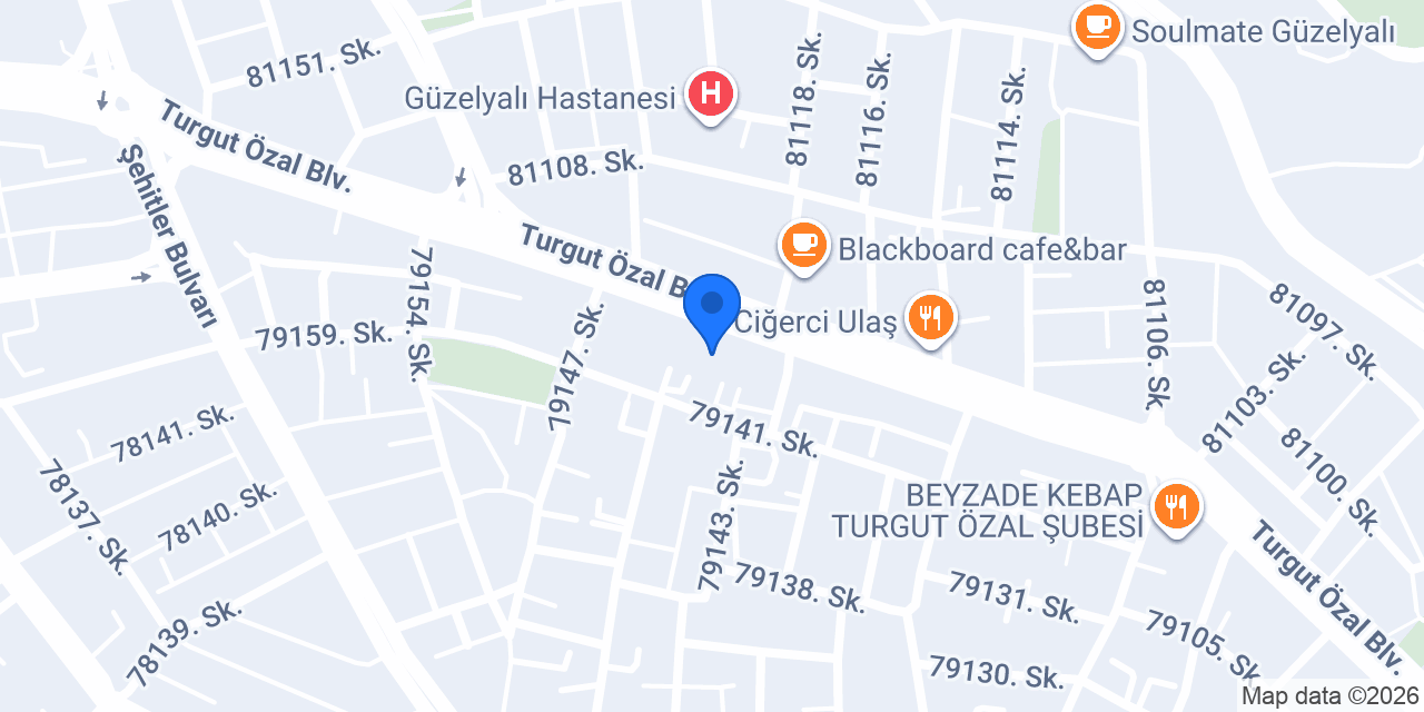 Unex Değirmen Cafe & Restaurant konumu