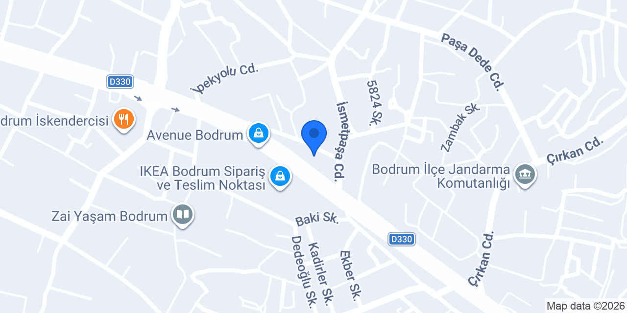Şahin Tesisat konumu