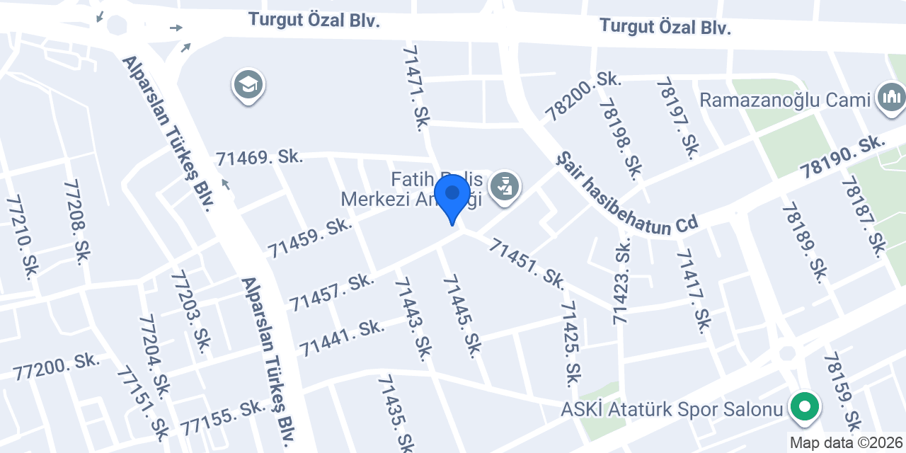 Adana Su Tesisat konumu