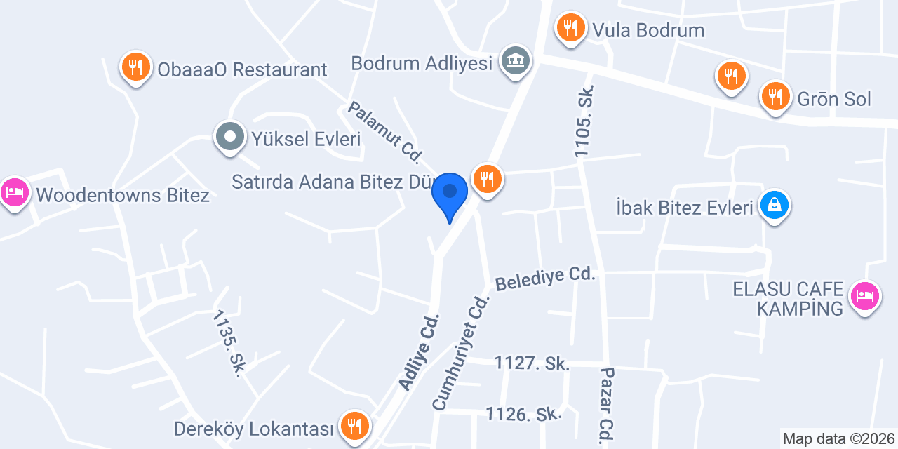Güneş Oto Yıkama konumu