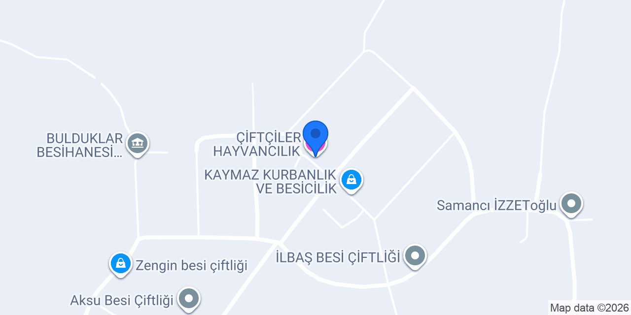 ÇİFTÇİLER HAYVANCILIK konumu