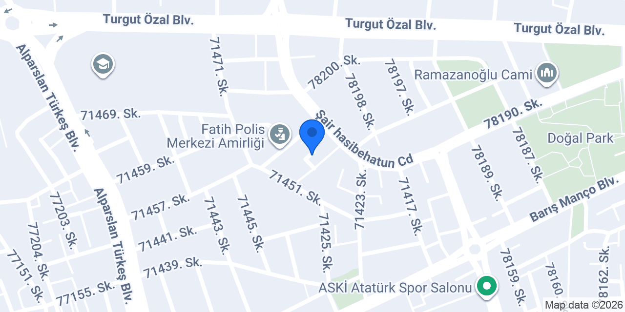 Erya Bilişim Danışmanlık Ltd Şti konumu