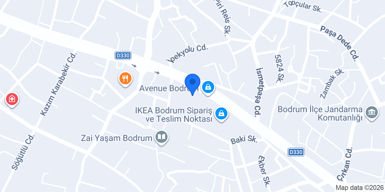 OGAN OPTİK BODRUM ŞUBE konumu