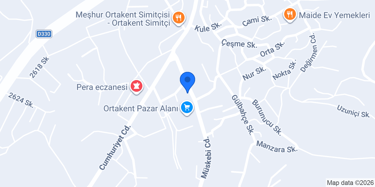 Güneş Balıkçılık Restaurant konumu