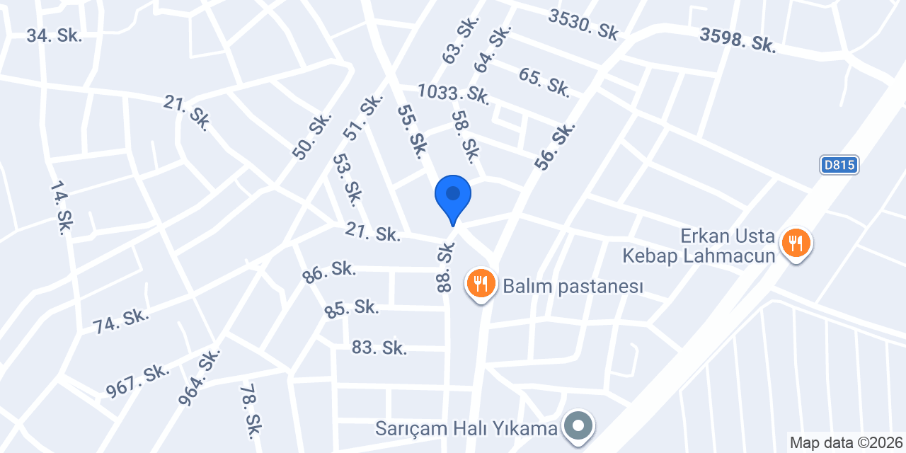 Homeart Yapı Market & Peyzaj konumu