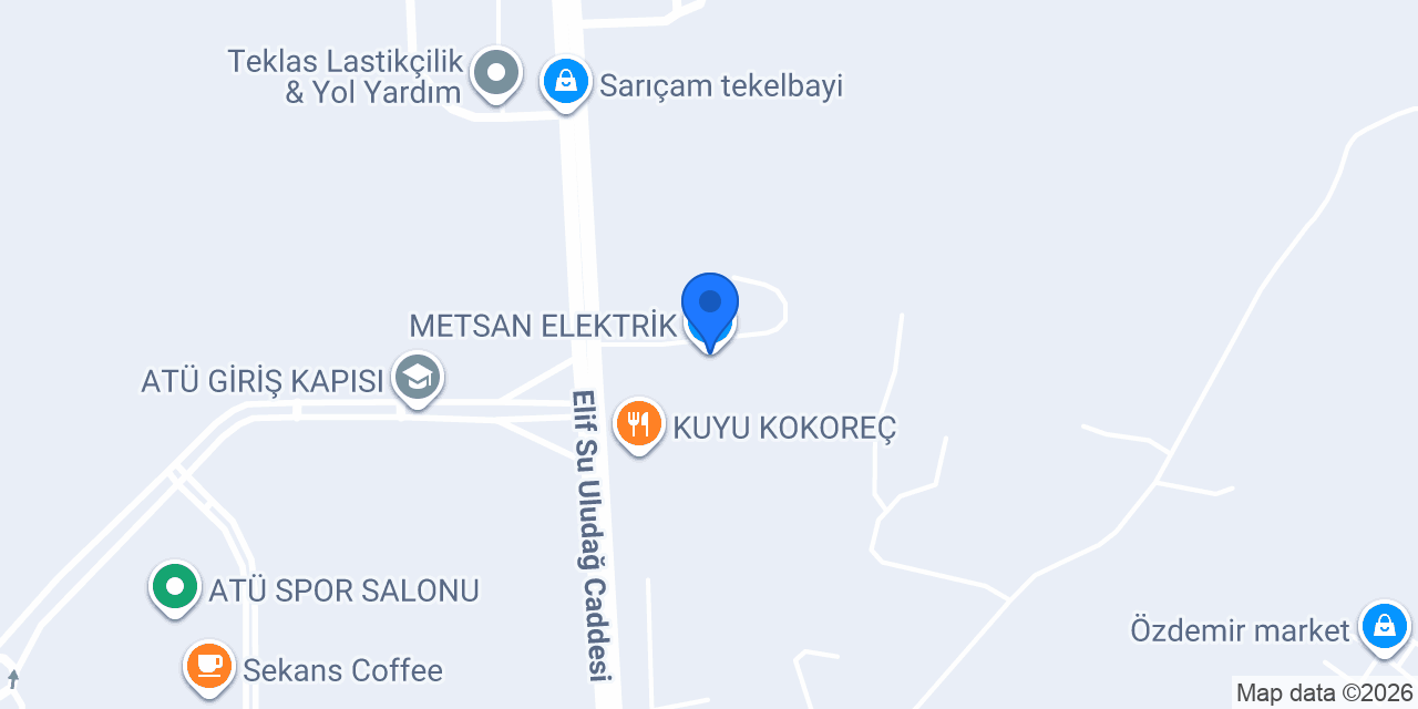 METSAN ELEKTRİK konumu